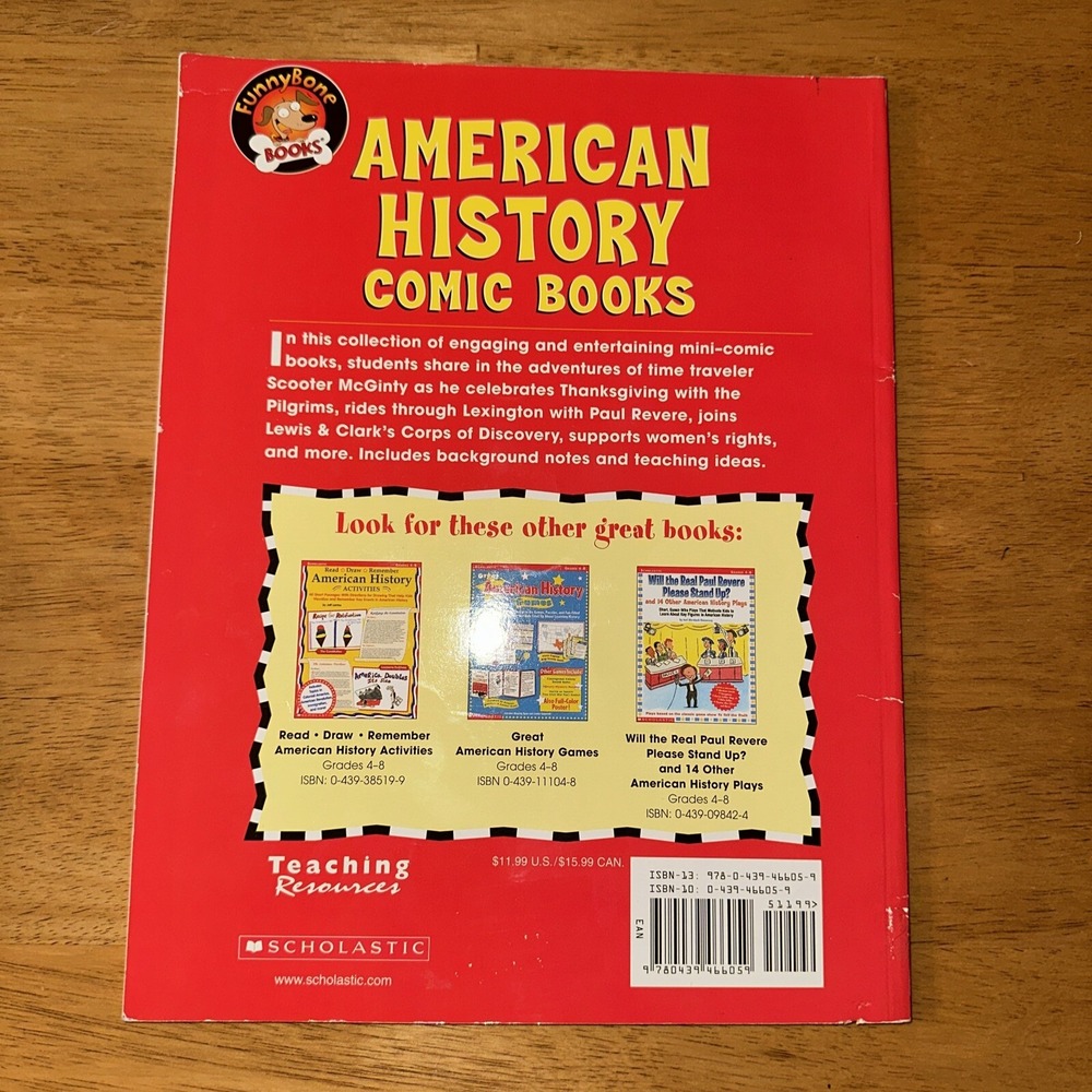 FunnyBone Books: American History Comic Books : Twelve Reproducible Homeschool